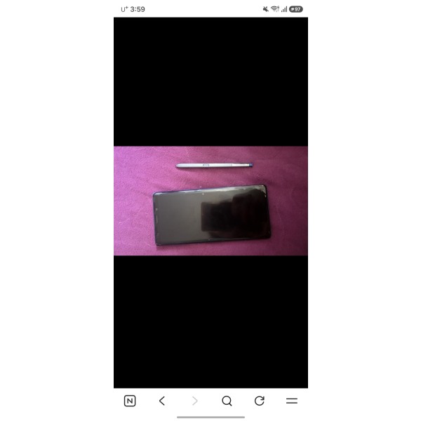 갤럭시노트9 512 오션블루 자급제