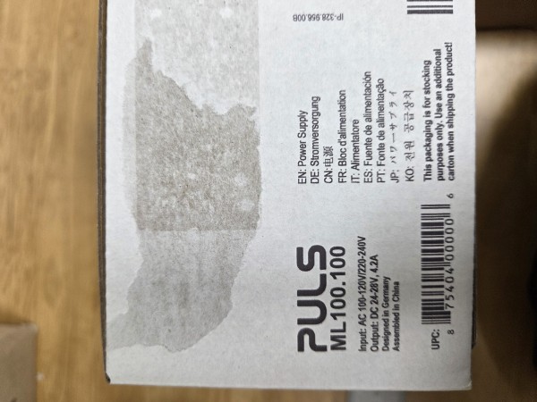 (미개봉) PLUS ML100.100 Power Supply